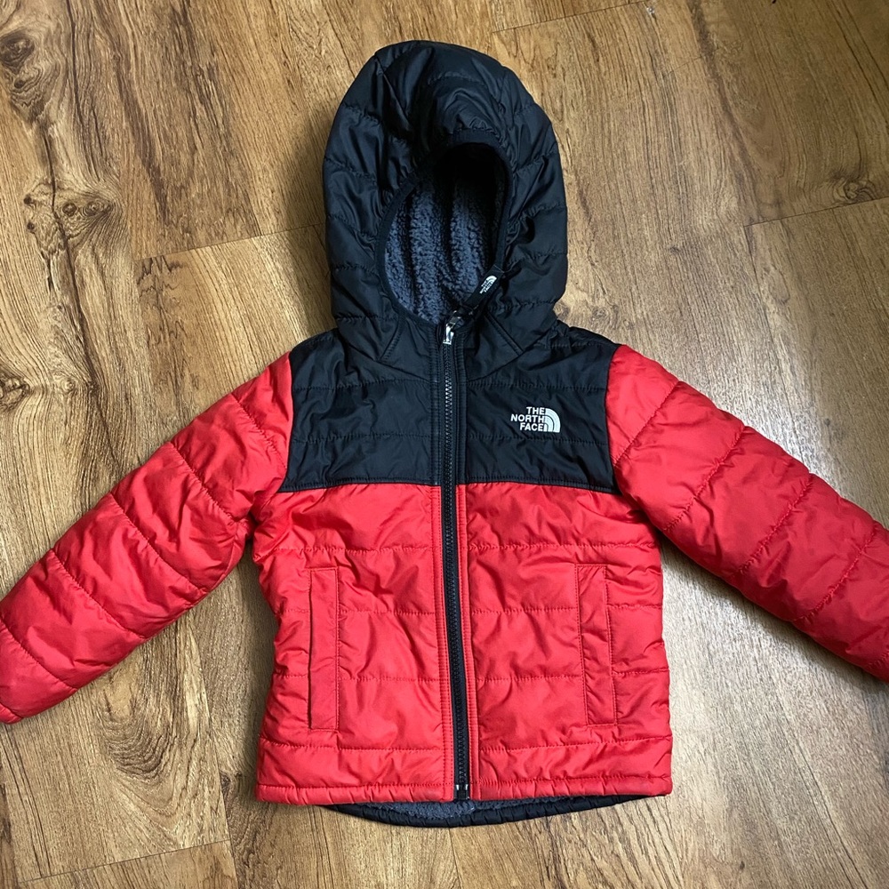 North face reversible jacket